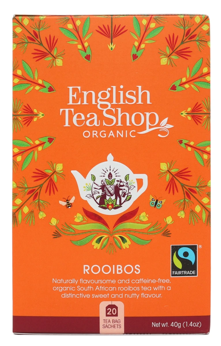 English Tea Herbata BIO Rooibos 20saszetek