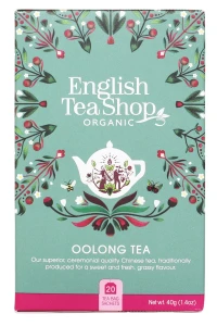 English Tea Herbata BIO Oolong tea 20saszetek