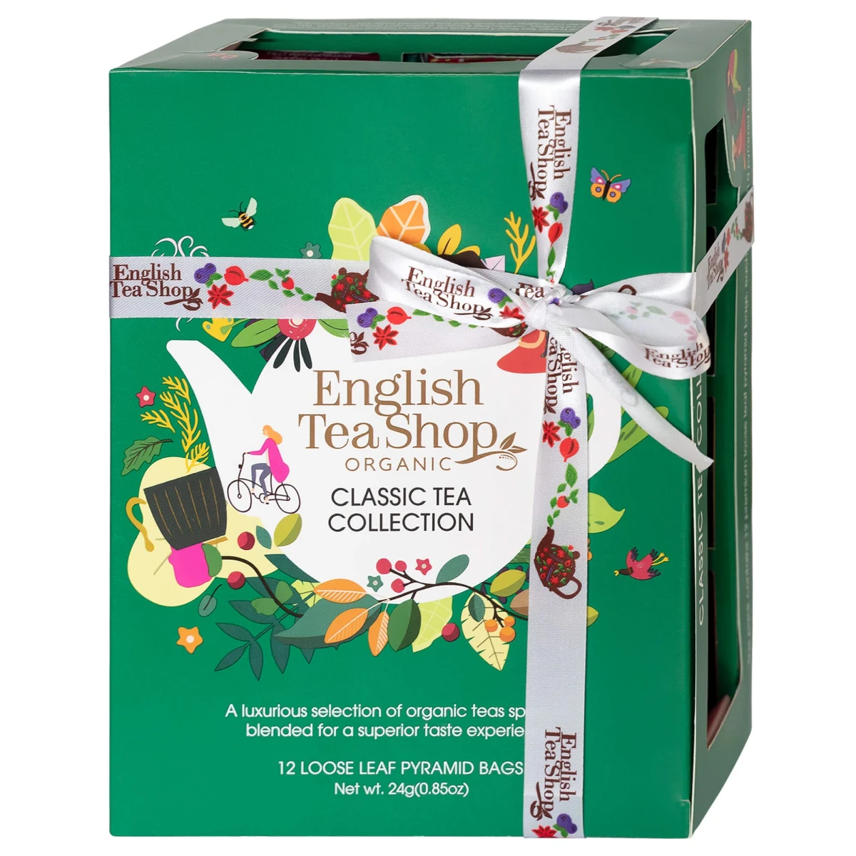 English Tea Herbata BIO Classic green 12saszetek