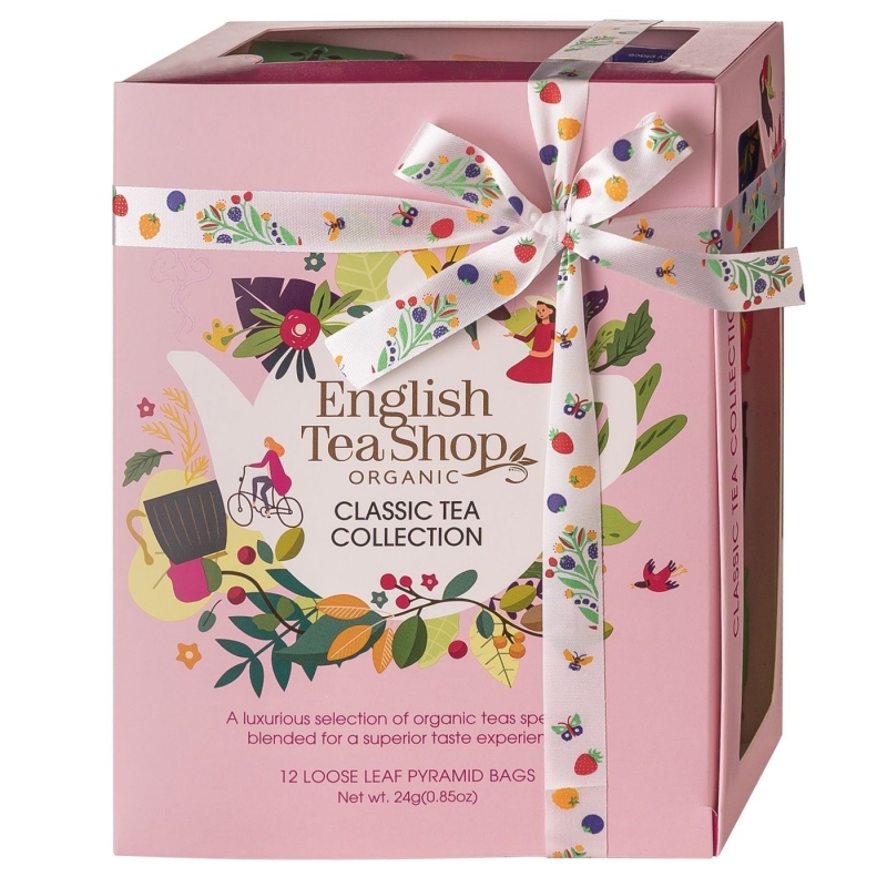 English Tea Herbata BIO Classic pink 12saszetek