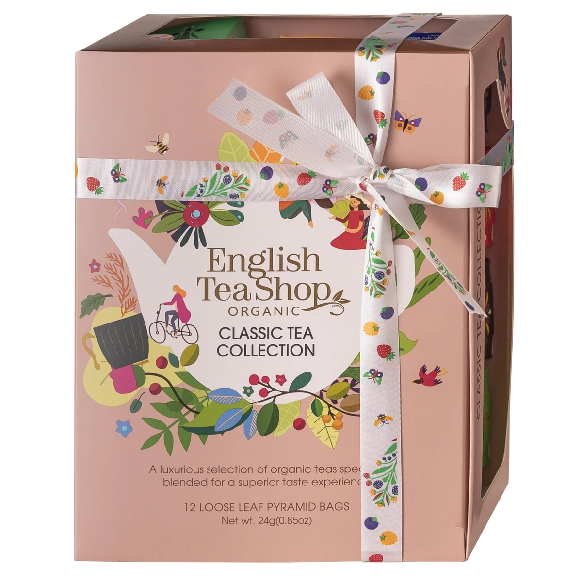 English Tea Herbata BIO Classic collection mocha 12piramidek