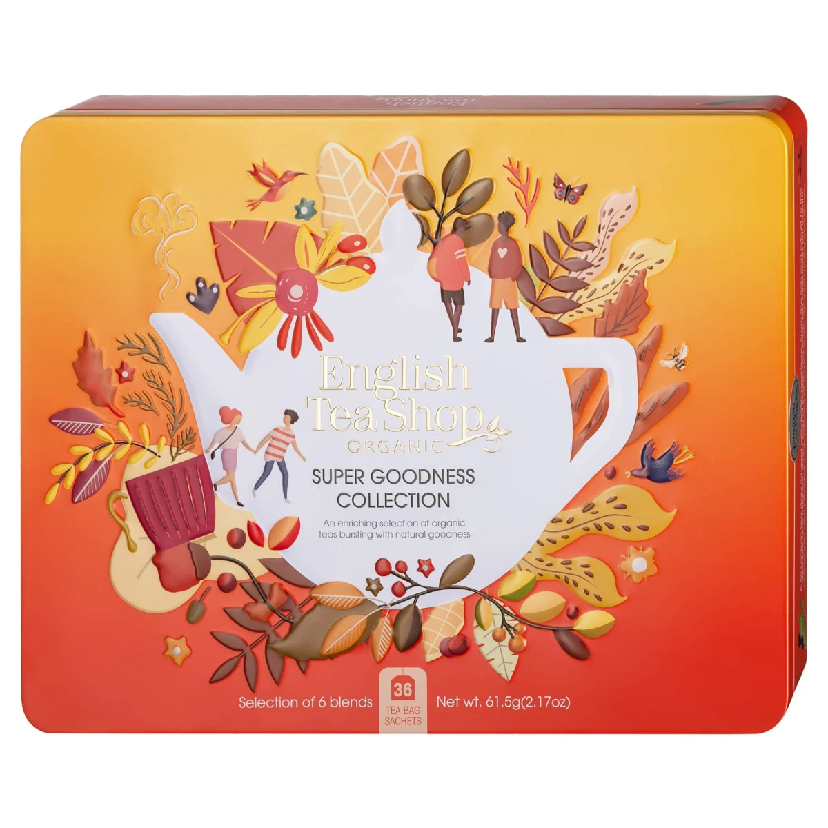 English Tea Herbata BIO zestaw 36 super goodness