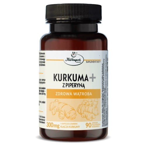 Herbapol Kraków Kurkuma+ 90 kapsułek