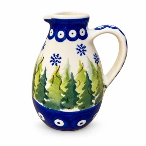 Butelka 150 ml choinki - Ceramika Bolesławiec Amfora