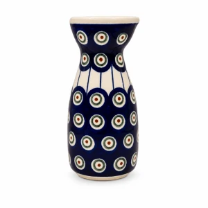 Butelka 14,5 cm pawie oczko D-8 - Ceramika Bolesławiec Zakłady Ceramiczne