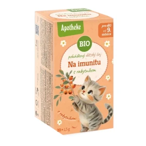 Apotheke - Herbatka bajkowa dla dzieci BIO dzika róża, mięta pieprzowa, rumianek i rokitnik - 20 saszetek (30 g)