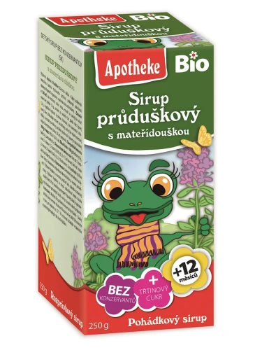 Syrop dla dzieci z tymianku i dzikiej róży