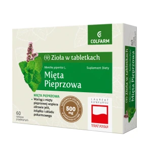 COLFARM Mięta pieprzowa 60 tabletek