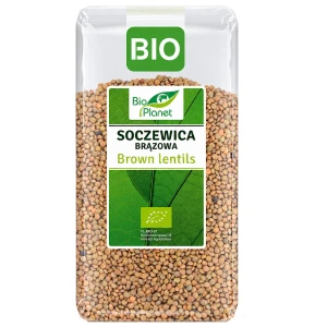 BIO PLANET Soczewica brązowa BIO 500 g