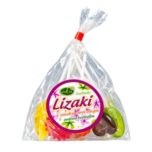 AKA Lizaki owocowe z ksylitolem bez cukru 5 szt. po 10 g