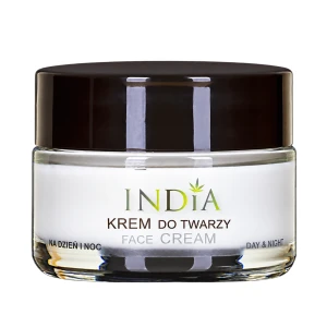 INDIA Krem do twarzy z olejem konopnym na dzień i noc 50 ml