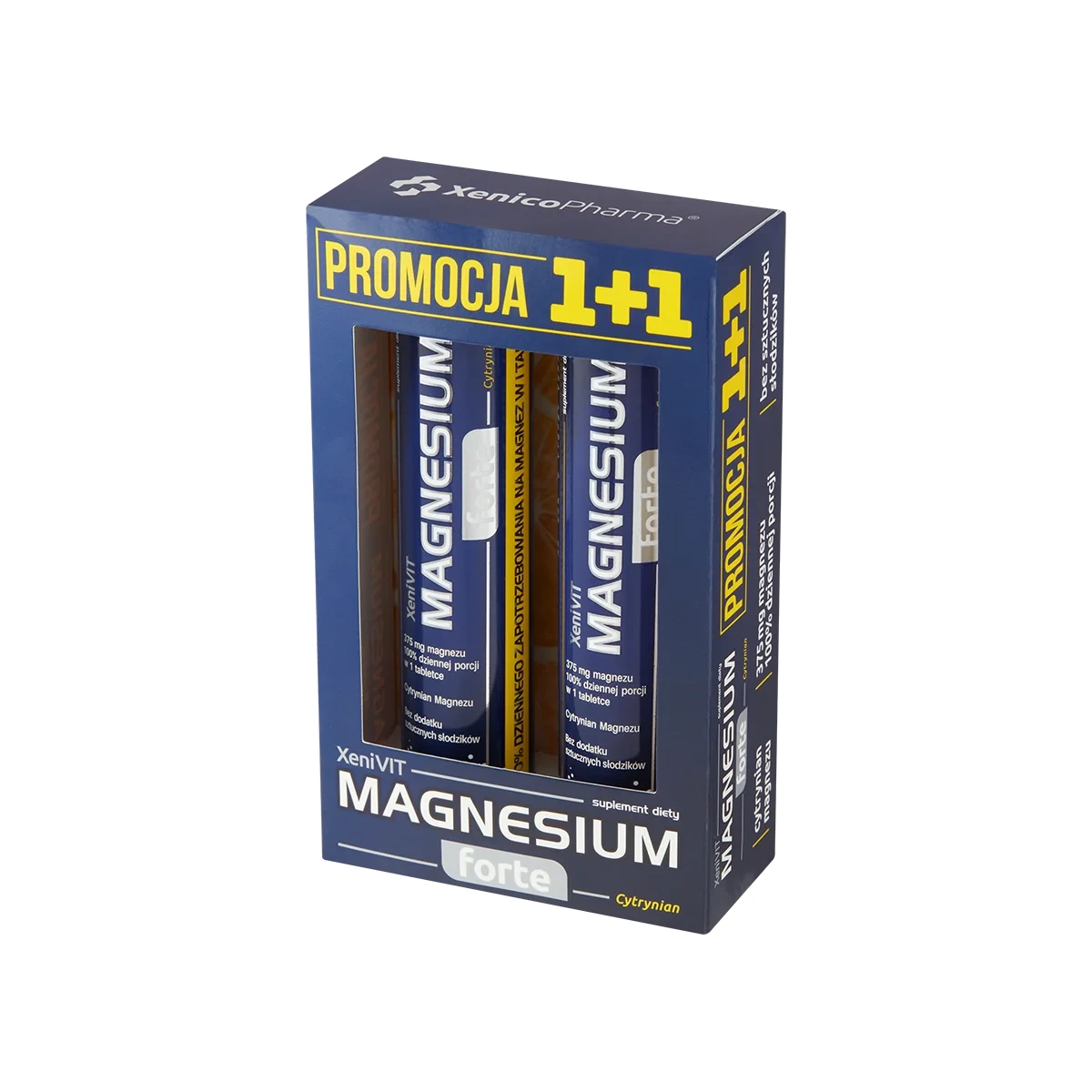 Xenico XeniVit Magnez Forte Zestaw 2 x 20 tabletek musujących