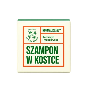 MYDLARNIA CZTERY SZPAKI Szampon normalizujący Rozmaryn i Mandarynka 75 g