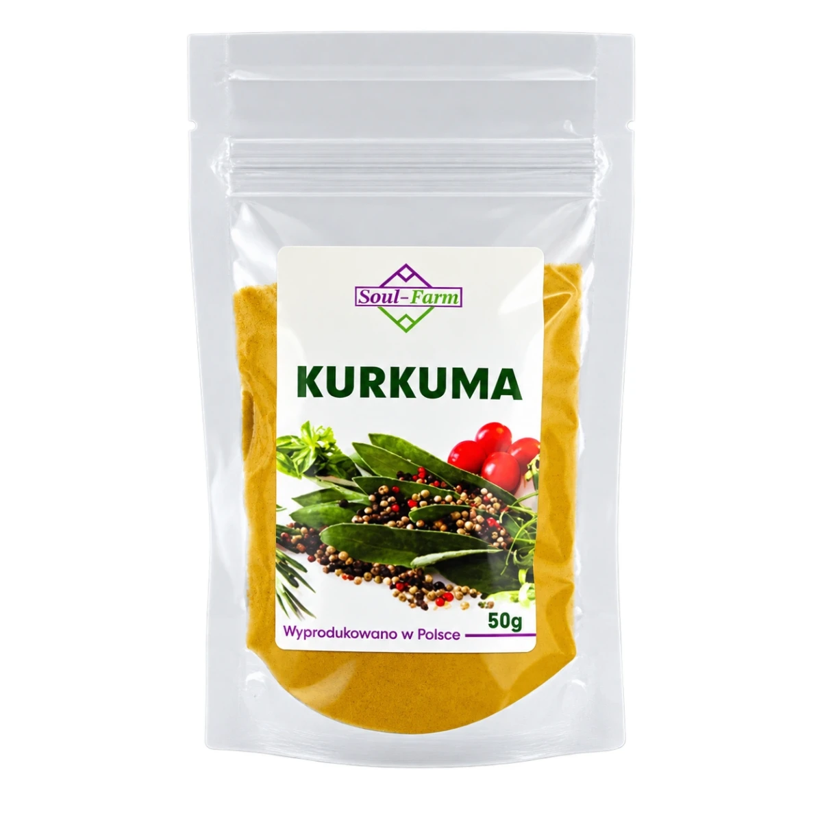 SOUL-FARM Kurkuma mielona 50 g