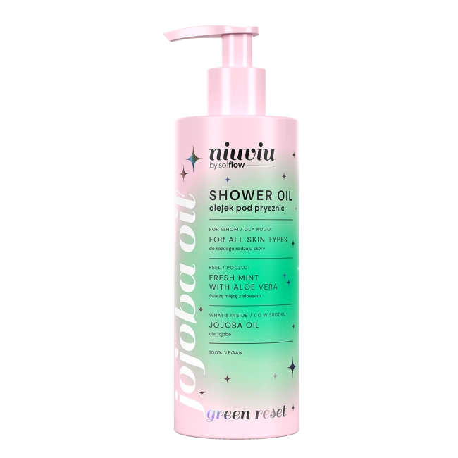 NIUVIU Green Reset Nawilżający olejek pod prysznic 300 ml