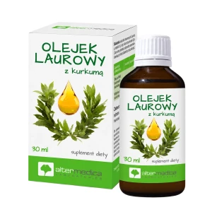 ALTER MEDICA Olejek laurowy z kurkumą 30 ml