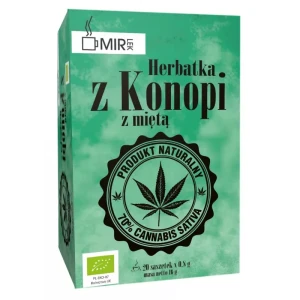 Mir-Lek Konopie liście z miętą 20 saszetek