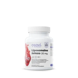 OSAVI Liposomalne żelazo 20 mg 60 kapsułek