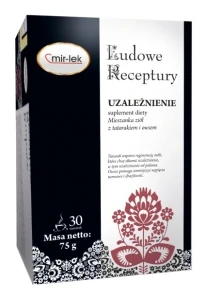 MIR-LEK Ludowe Receptury Uzależnienie z tatarakiem i owsem 30 saszetek