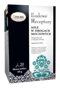 MIR-LEK Ludowe Receptury Sole w drogach moczowych 20 saszetek