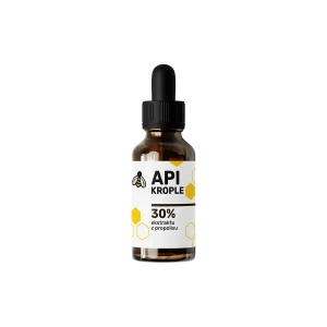 API EFFECT Krople propolisowe 30% ekstrakt 30 ml