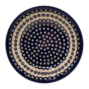 Miska 25 cm A-166A pawie oczko - Ceramika Bolesławiec Zakłady Ceramiczne