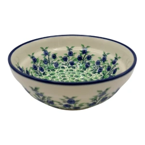 Miska 16,5 cm D-1208 borówki - Ceramika Bolesławiec Zakłady Ceramiczne