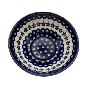 Miska 17,5 cm A-166A pawie oczko - Ceramika Bolesławiec Zakłady Ceramiczne