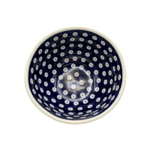 Miska 13 cm D-42 kropki - Ceramika Bolesławiec Zakłady Ceramiczne