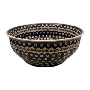 Miska 28 cm F-30 pawie oczko - Ceramika Bolesławiec Zakłady Ceramiczne