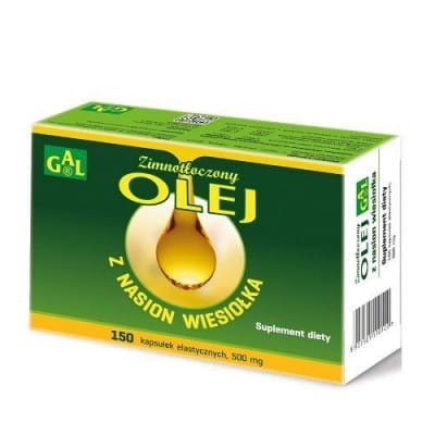 GAL Olej z wiesiołka 150 kapsułek