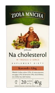 BIG-ACTIVE Zioła Mnicha na cholesterol 20 saszetek