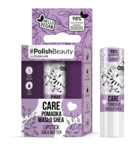 FLOSLEK Vege Lip Care Care pomadka z masłem shea 1 szt.