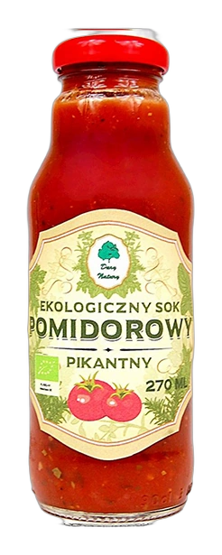 DARY NATURY Sok pomidorowy pikantny BIO 270 ml
