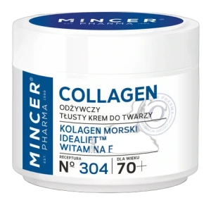 MINCER Collagen odżywczy krem tłusty 70+ receptura 304 50 ml