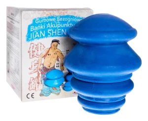 Bańki Akupunkturowe Gumowe JIAN SHEN GUAN
