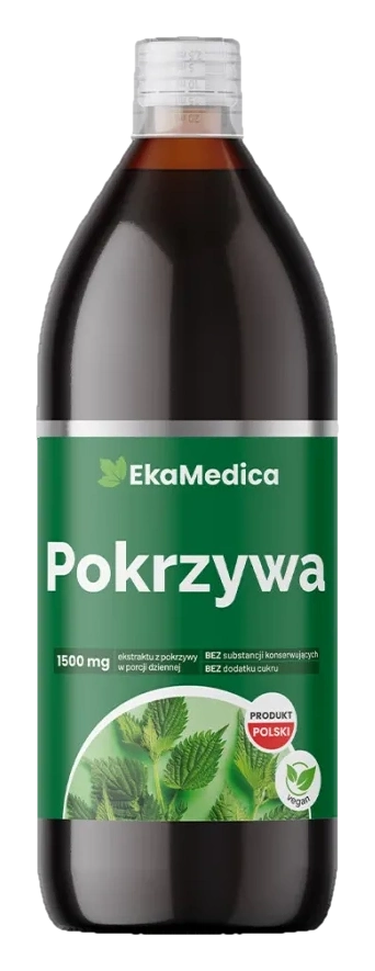 EKAMEDICA Sok z pokrzywy Symbiotics 1000 ml