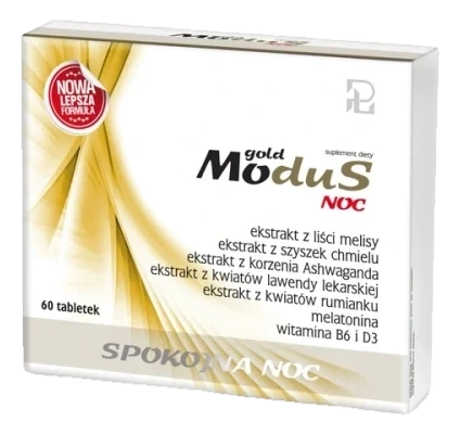 PHARMACY LAB Modus Gold Noc 60 tabletek