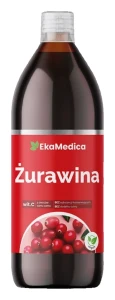 EKAMEDICA Sok z żurawiny Symbiotics 1000 ml