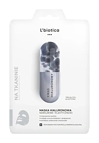 L'BIOTICA Maska hialuronowa na tkaninie 23 ml