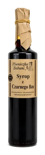PIWNICZKA BABUNI Syrop z czarnego bzu 500 ml