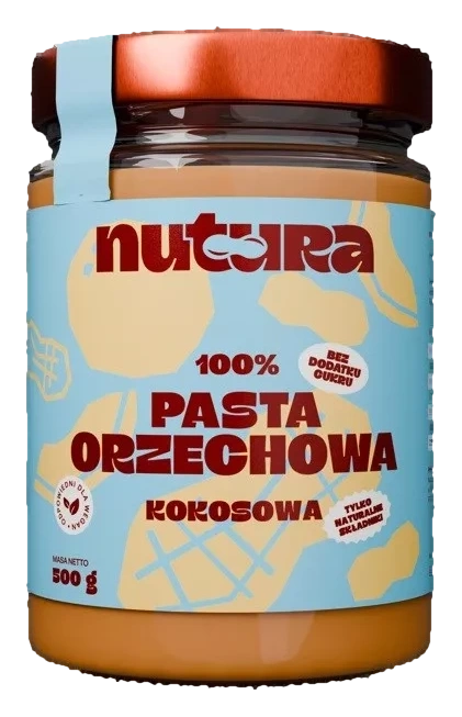 NUTURA Pasta orzechowa kokosowa 500 g