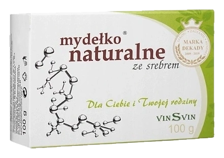 VINSVIN Mydełko naturalne ze srebrem 100 g
