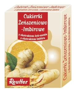 REUTTER Cukierki żeńszeniowo-imbirowe 50 g