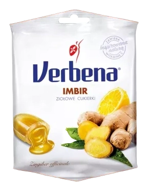 VERBENA Cukierki imbirowe z miodem i witaminą C 60 g