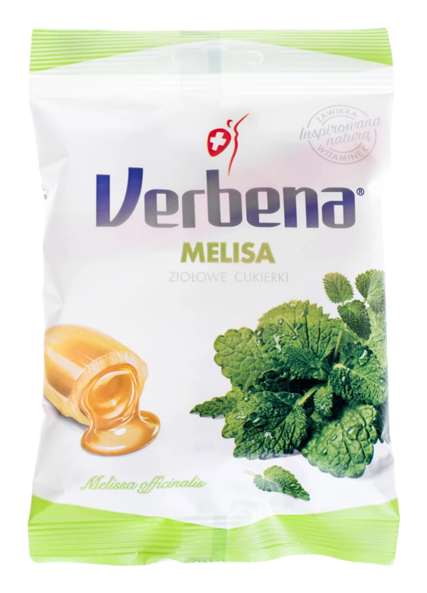VERBENA Cukierki z melisą i witaminą C 60 g