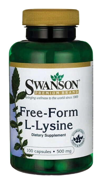 SWANSON L-Lizyna 500 mg 100 kapsułek