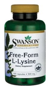 SWANSON L-Lizyna 500 mg 100 kapsułek