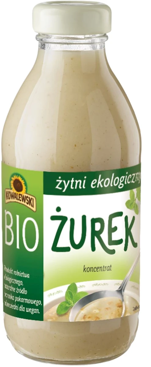 KOWALEWSKI Żurek żytni koncentrat BIO 320 ml