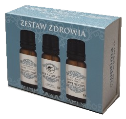 OPTIMA NATURA Zestaw Zdrowia olejki eteryczne 3 × 10 ml